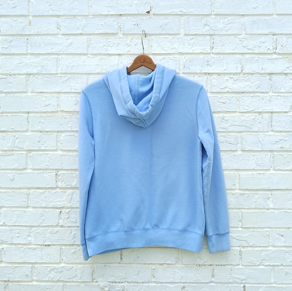 Abercrombie & Fitch Baby Blue Hoodie Pullover - Picture 6 of 6